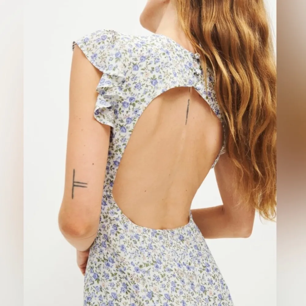 REFORMATION IDALIA DRESS PIXIE SIZE 12 - Image 4