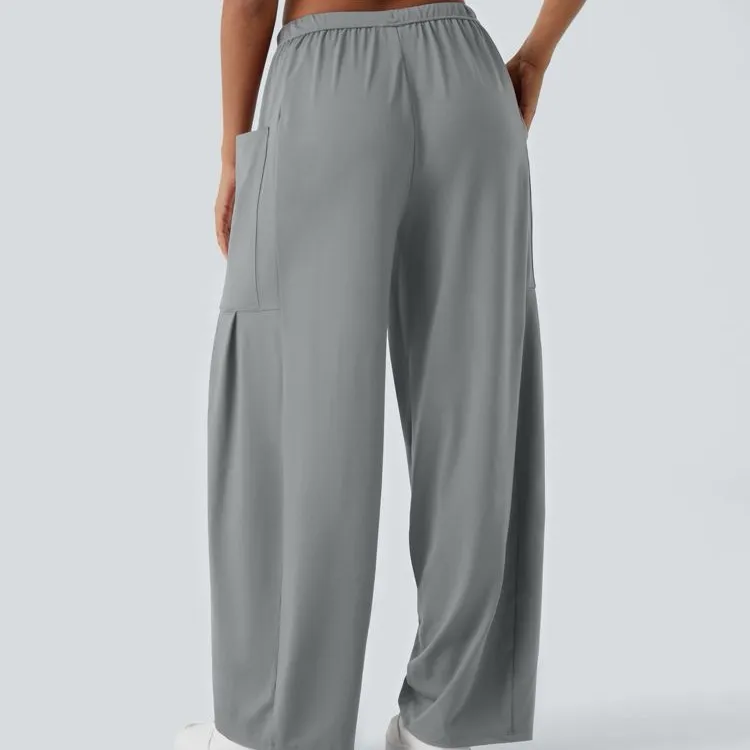 Halara Palazzo Teal Wide-Leg Pants - Image 3