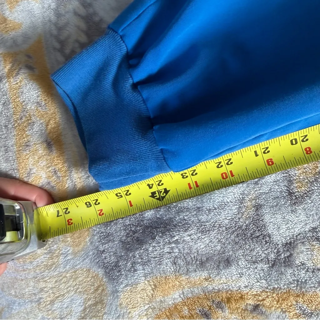 FIGS  cobalt blue scub joggers size large - Image 2