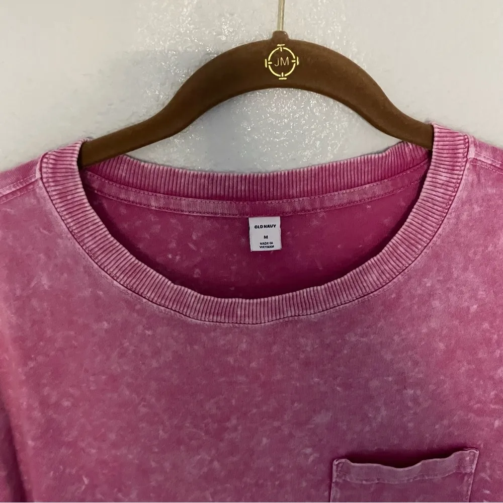 Old Navy Pink Oversized ‘vintage’ tee dress - Image 3