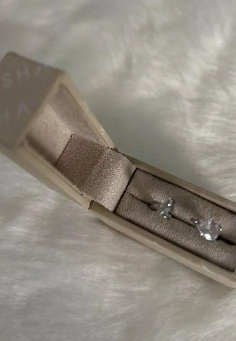 SHASHI Kamila Ring Silver Womens Size 7.5 - Image 7