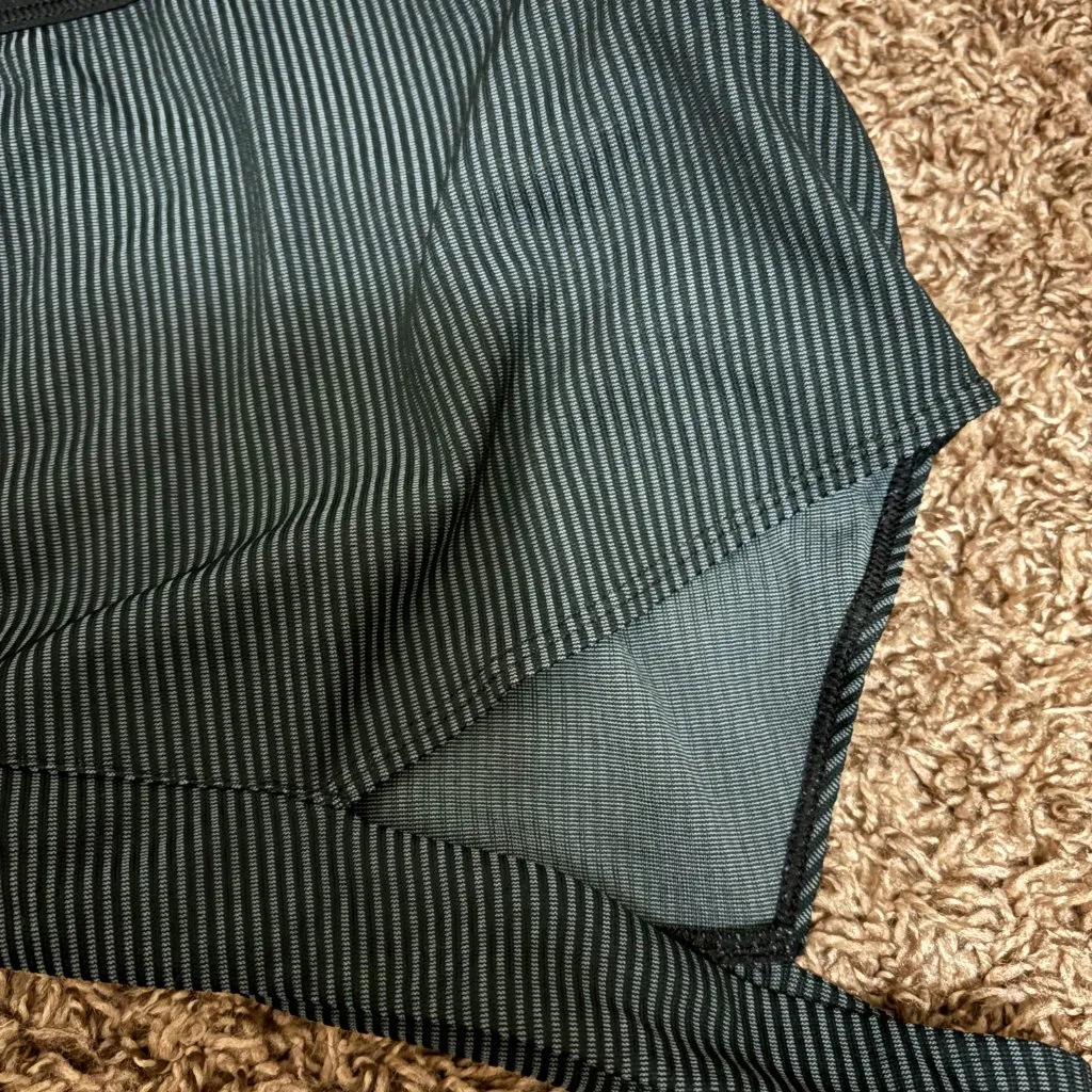 Nike Naomi Osaka Court Tennis Crop Tank Top 2XL Green Side Cutouts Textured - Image 2