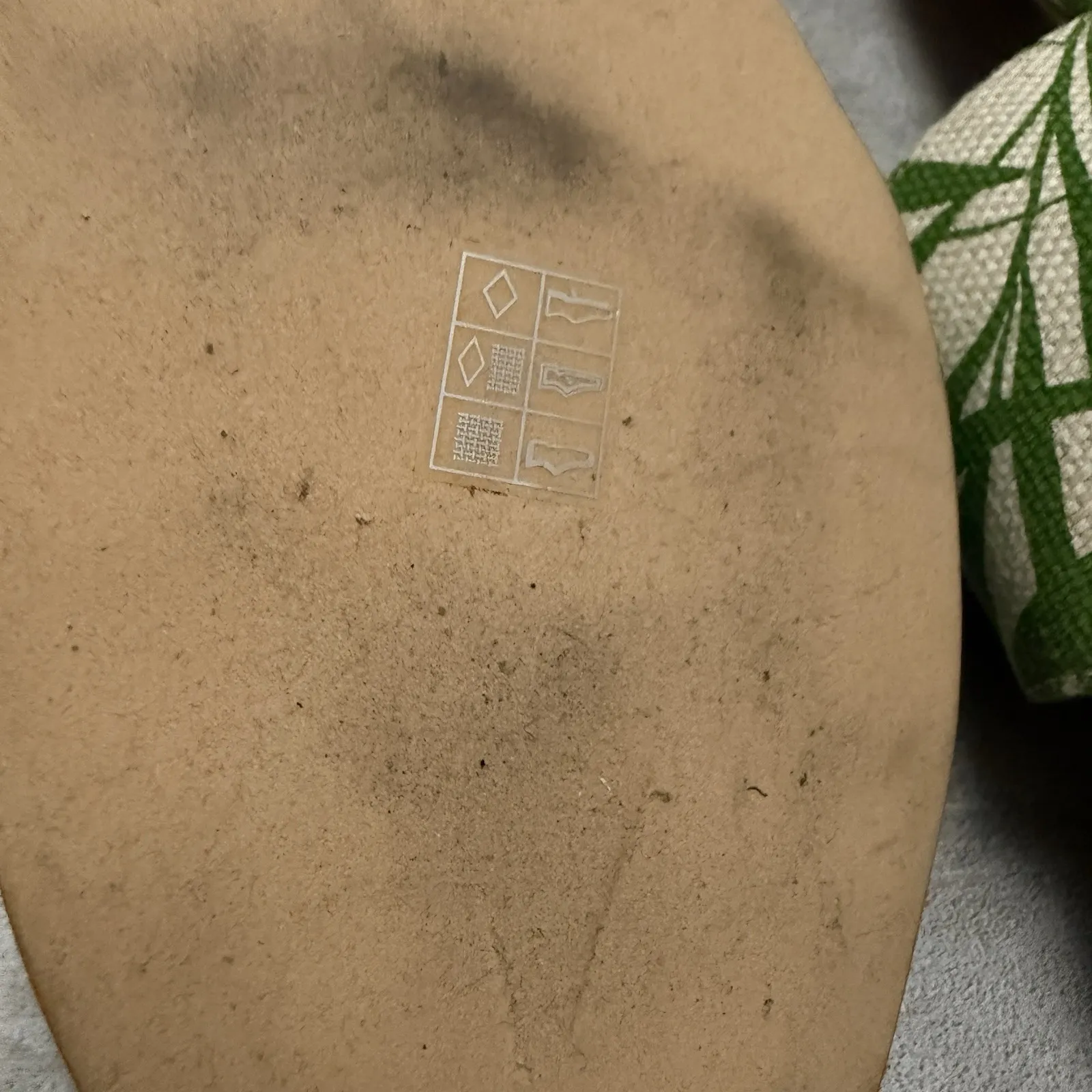 KATE SPADE Mileena Meena Palm Frond Cork Slide Wedge Sandal Shoes 7.5 NWOB Green - Image 9