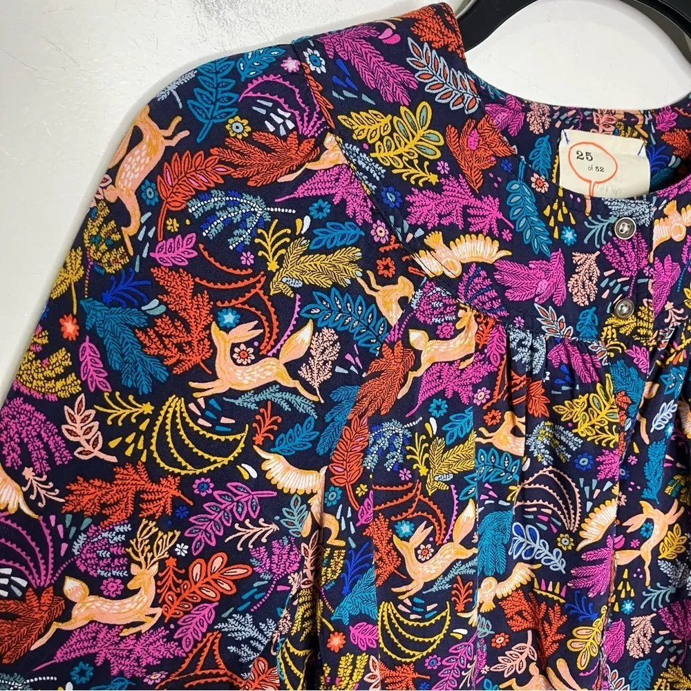 25‎ of 52 conversations by Anthropologie limited edition blouse size 4 - Image 4