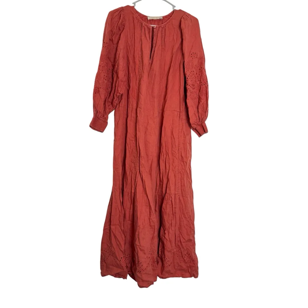 Vanessa Bruno Arabelle Maxi Linen Dress Size 10 - Image 4