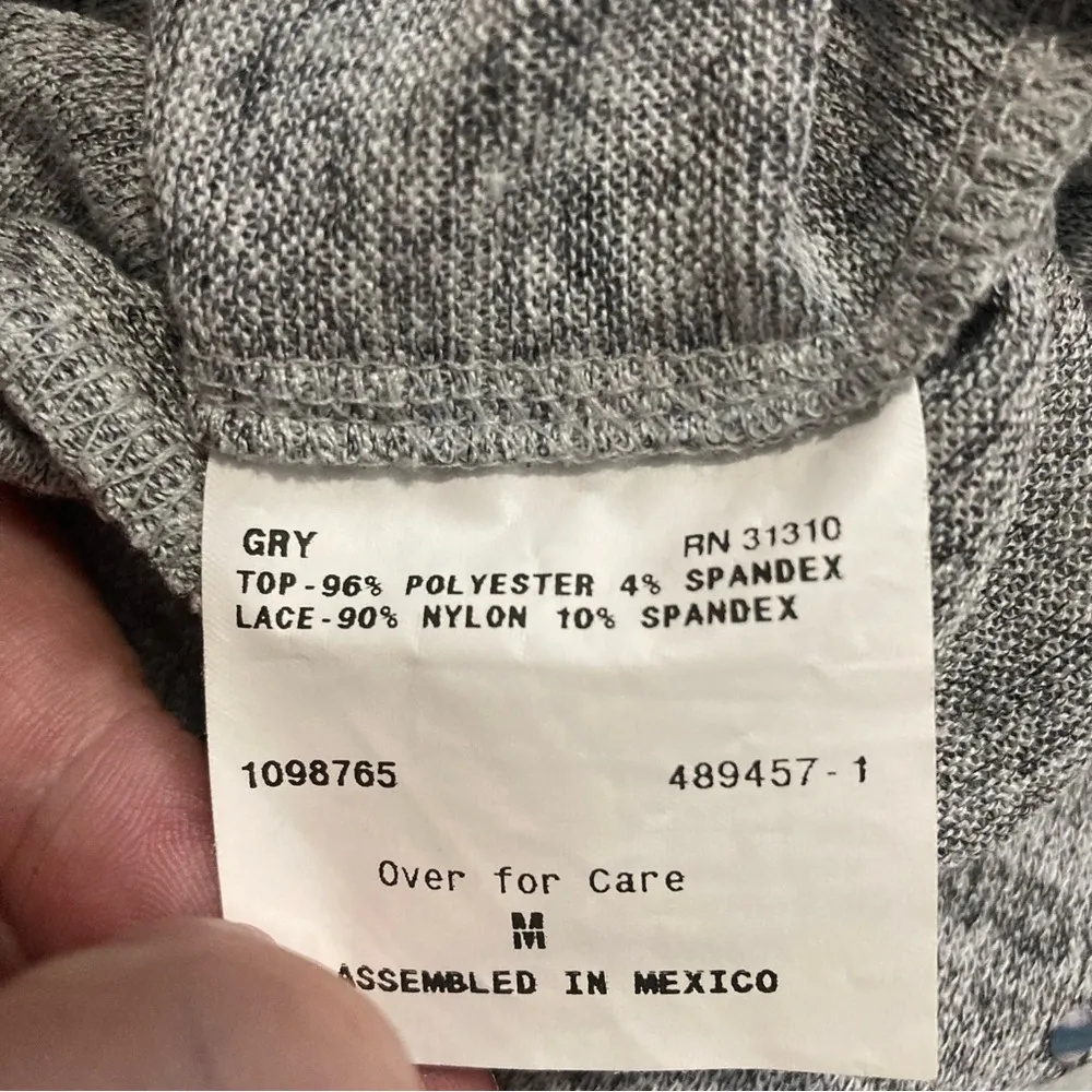 IZ Byer Sparkle and Lace Top - Image 7