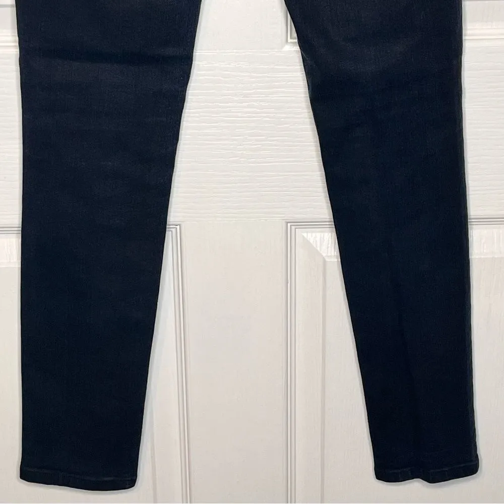Carmar Black Wax Coat Denim Skinny Jeans Sz 26 Black - Image 8