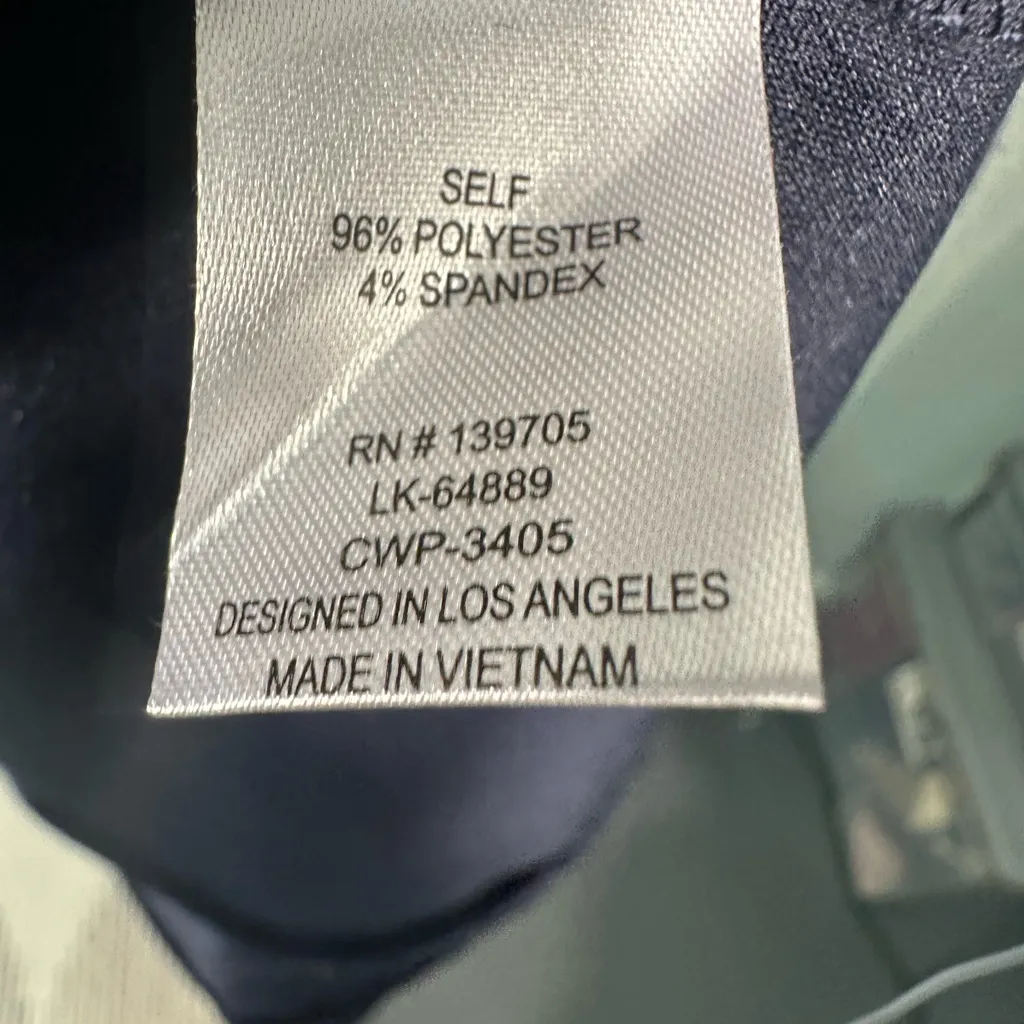 Emerald Sundae Juniors' Blue High-Slit Spaghetti Strap Gown Size Medium NWT - Image 10