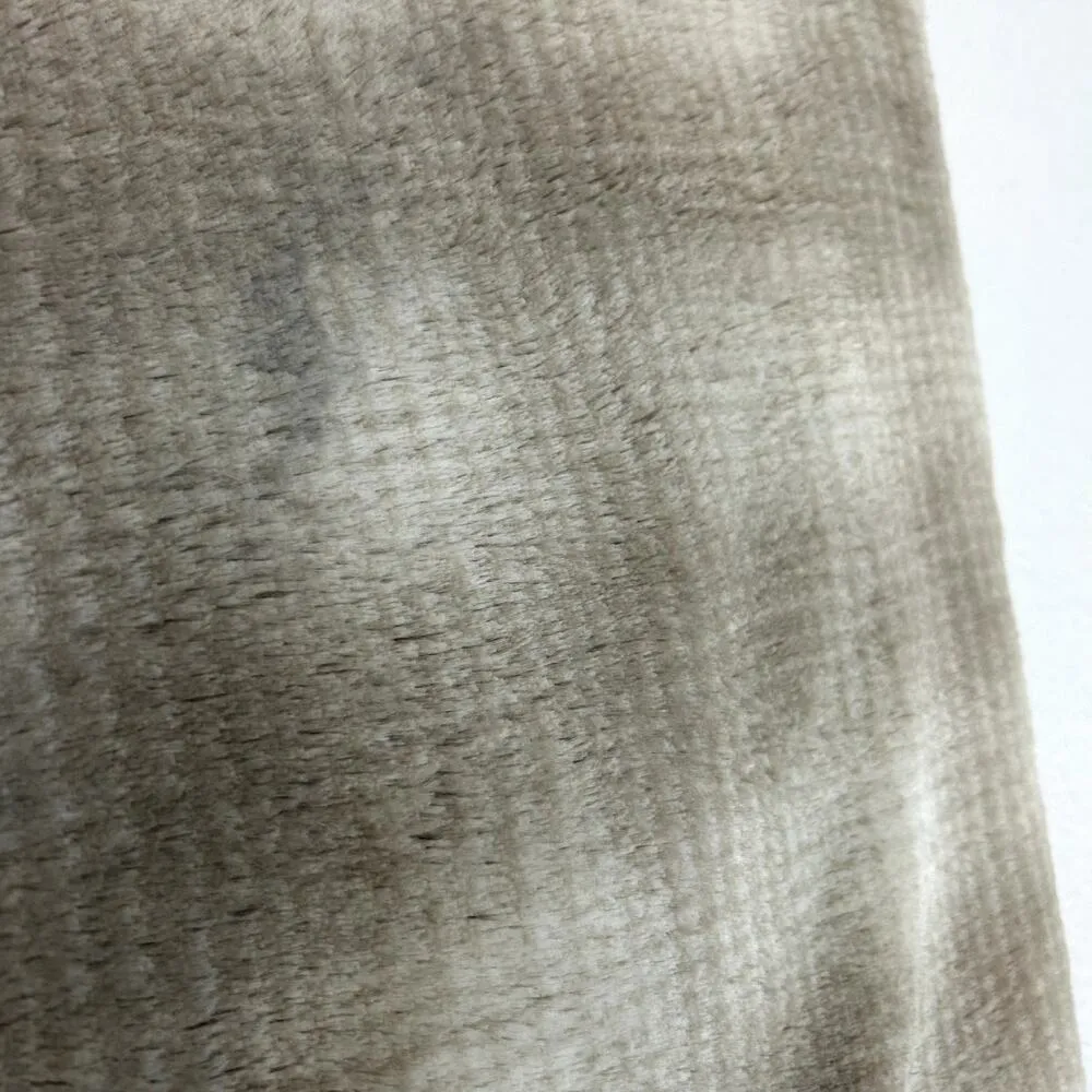 Anthropologie Sleeping on Snow Infinity Twisted Fuzzy Scarf in Heathered Gray - Image 5