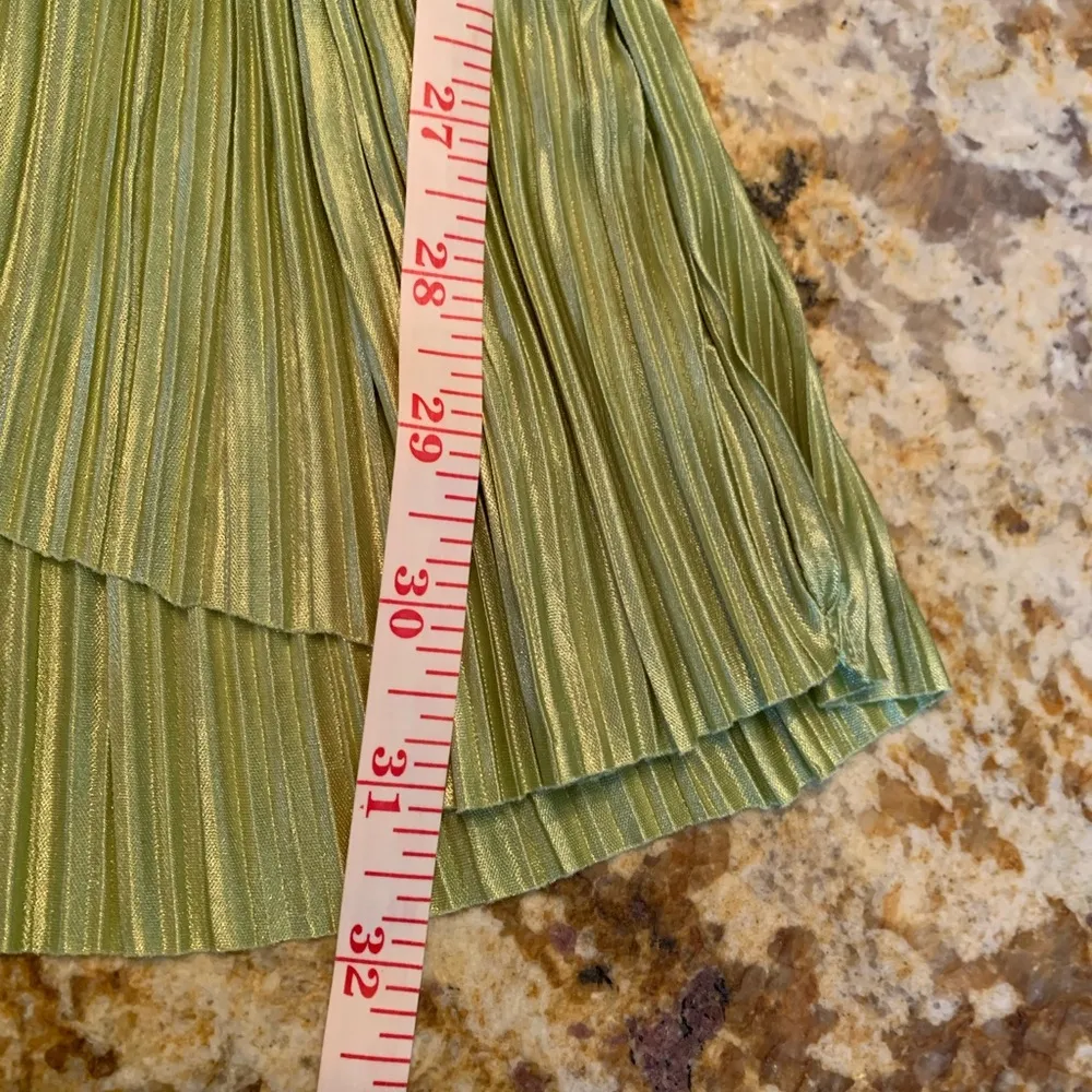 Princess Polly Wrap Luxe Green Party Dress Long Sleeve Size 0 - Image 7