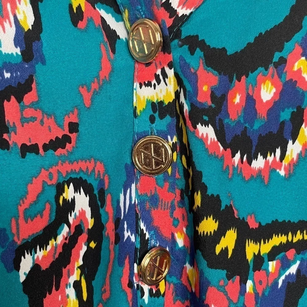 Tracy Negoshian Vibrant Multicolor Top - Image 5