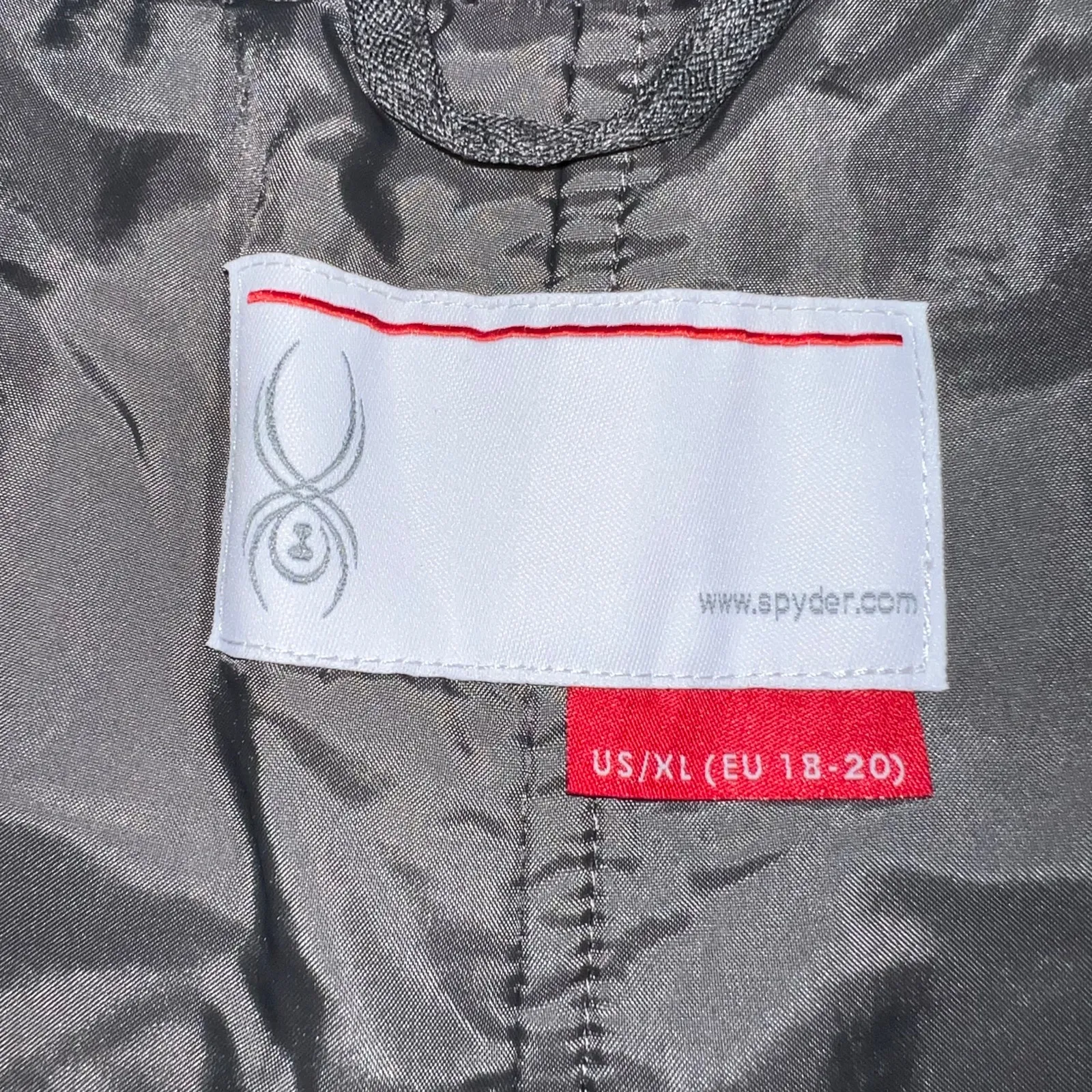 Spyder Womens Snow Pants Ski Snowboard Outdoor Winter Sports Gray XL 18 20 - Image 12