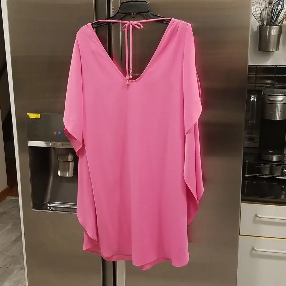 💕TRINA TURK💕 Haipo Dress ~ Pink Fusion Pink Medium M NWT - Image 6