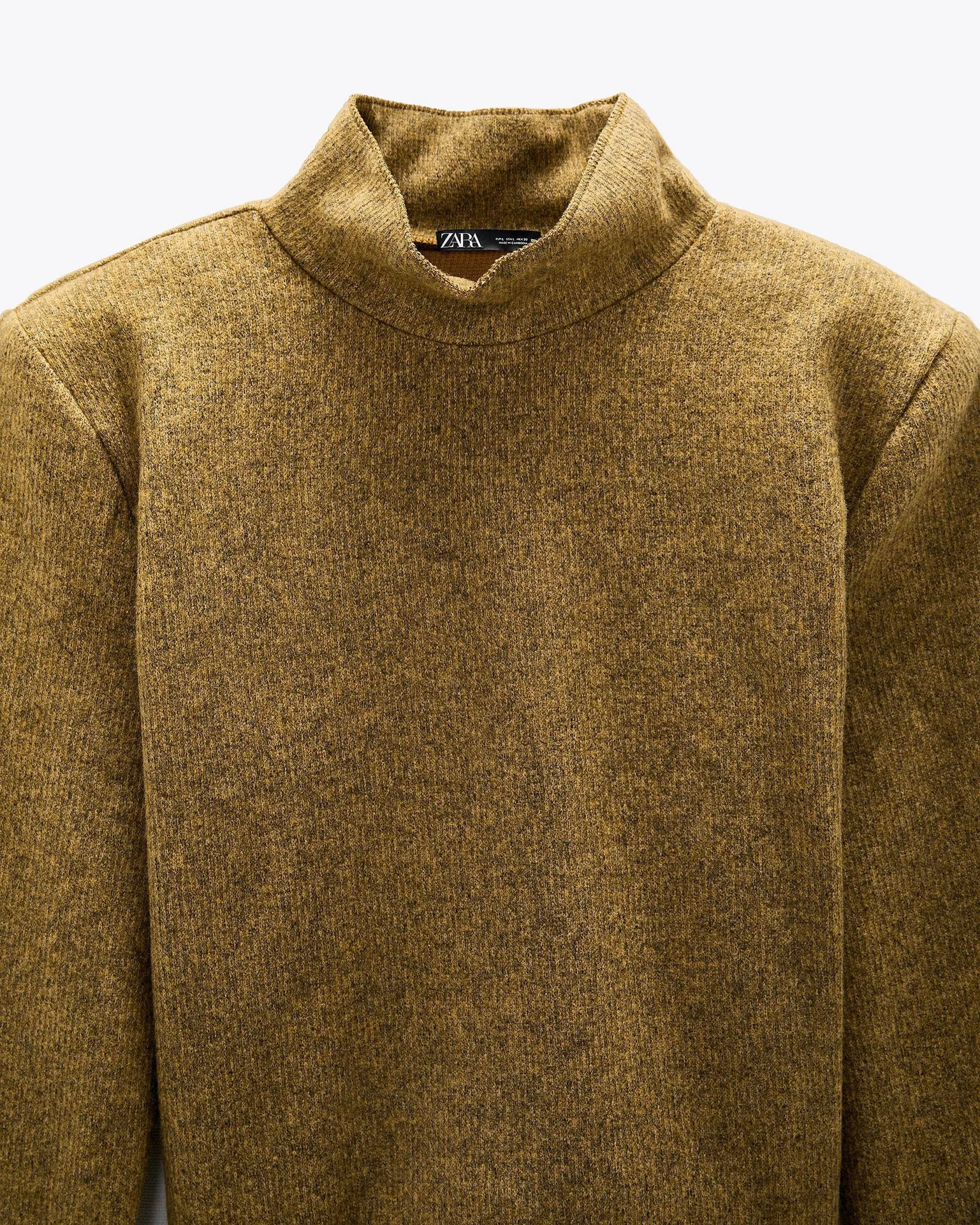 NWT  Marled Sweatshirt With Padded Shoulders - Image 6