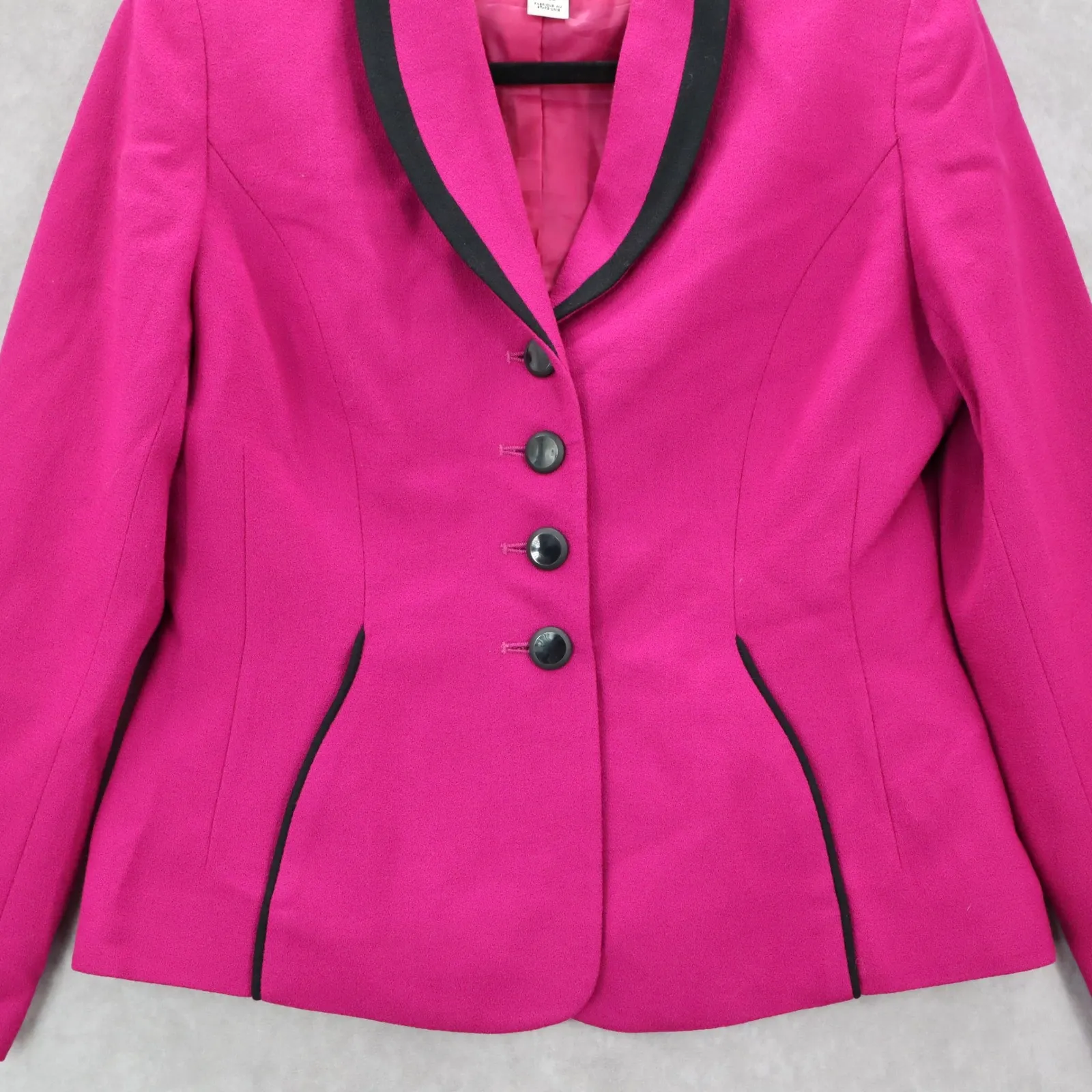 Saville Suit Petite Fuchsia 100% Wool Blazers Jackets Coats‎ Business Formal 10P Purple - Image 4