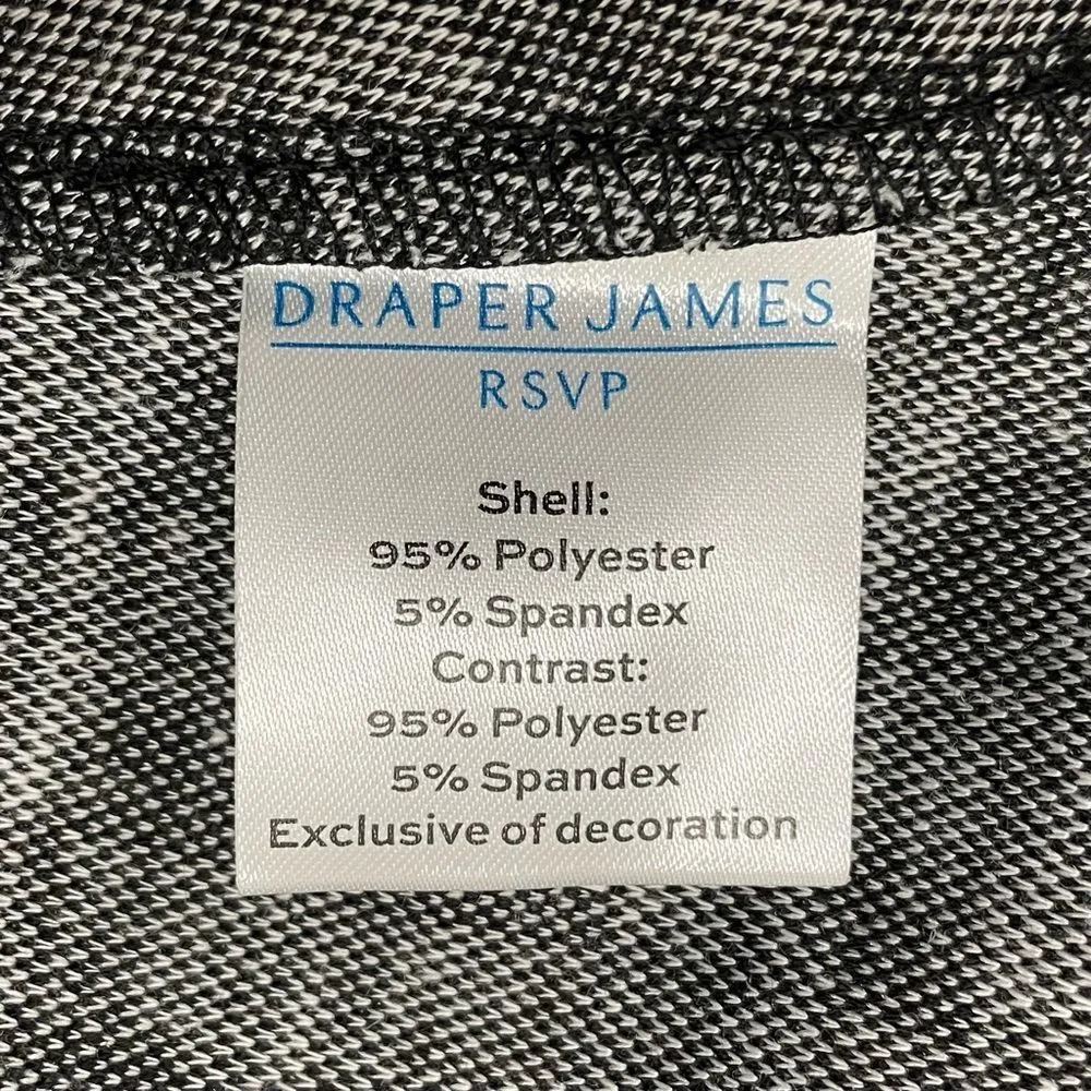 NWT Draper James Sleeveless Knot-Waist Midi Dress Black & White Gingham Size XXL - Image 11