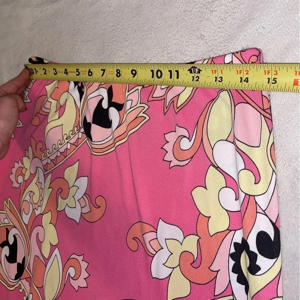 Y2K Pink Floral Mini Skirt Retro A - Image 5