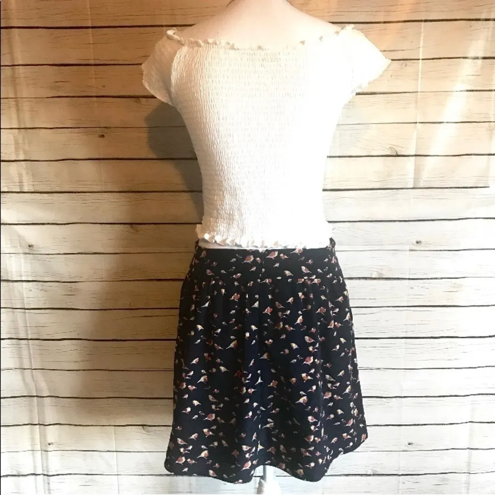 GAP Bird Print Skirt With Pockets Size 2 - Image 9