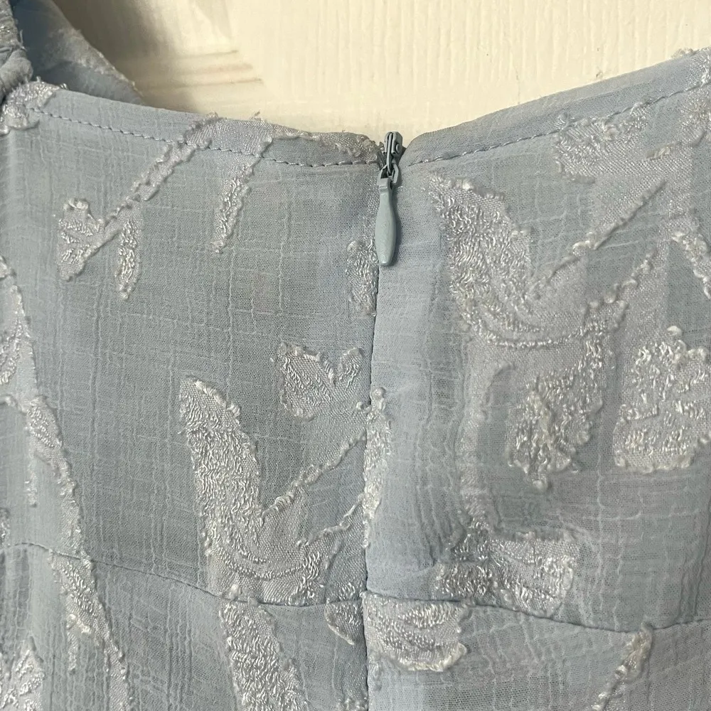 Urban Outfitters Floral Embroidered Tie-Front Empire Waist Dress - Size M - Image 6