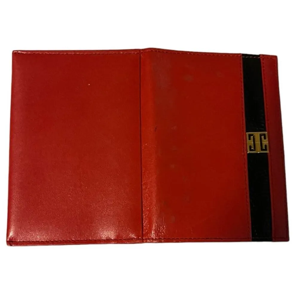 Givenchy Vintage Red Leather Wallet/Cardholder - Image 7