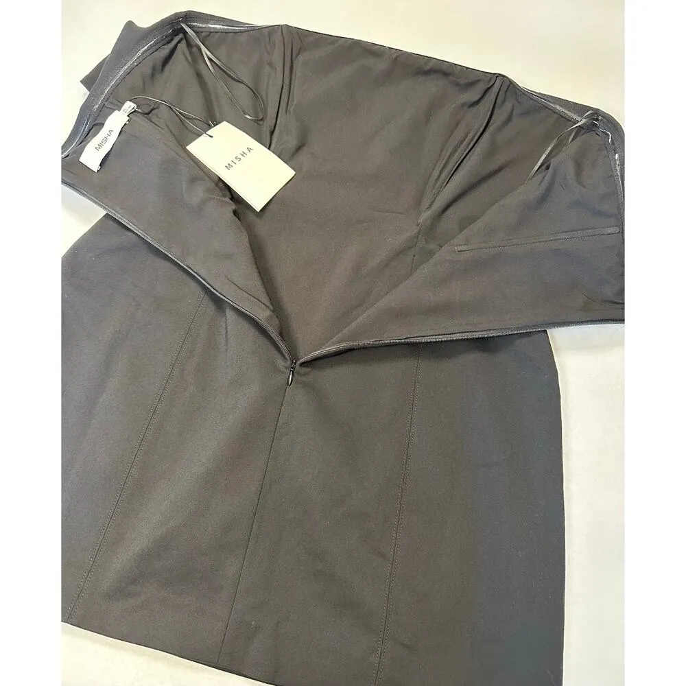 Revolve Misha Size XL 14 16 NWT Jemma Black Strapless Cocktail Dress LBD Classic - Image 6