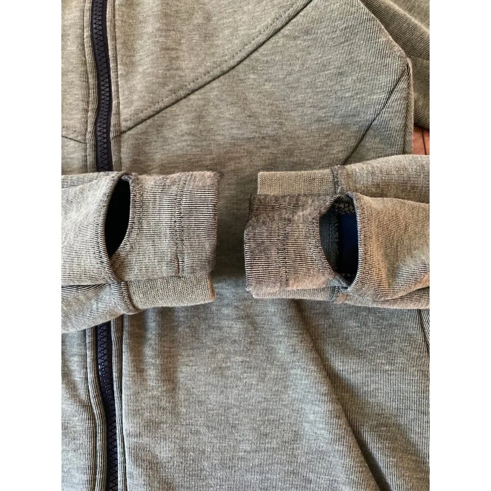 NIKE TECH FLEECE WINDRUNNER Jacket HOODIE GREEN size XS - Image 9