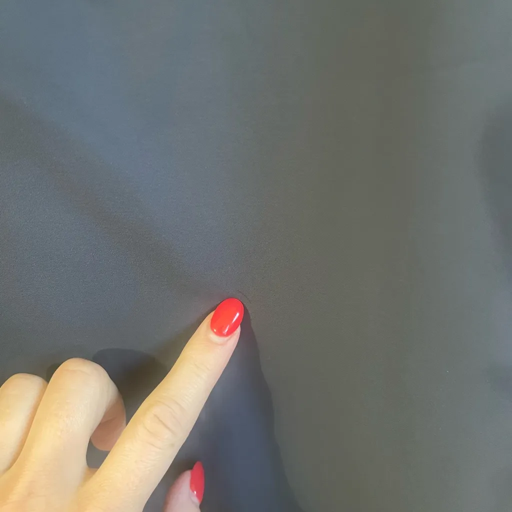 Med Couture Charcoal Scrub Top Gray - Image 2