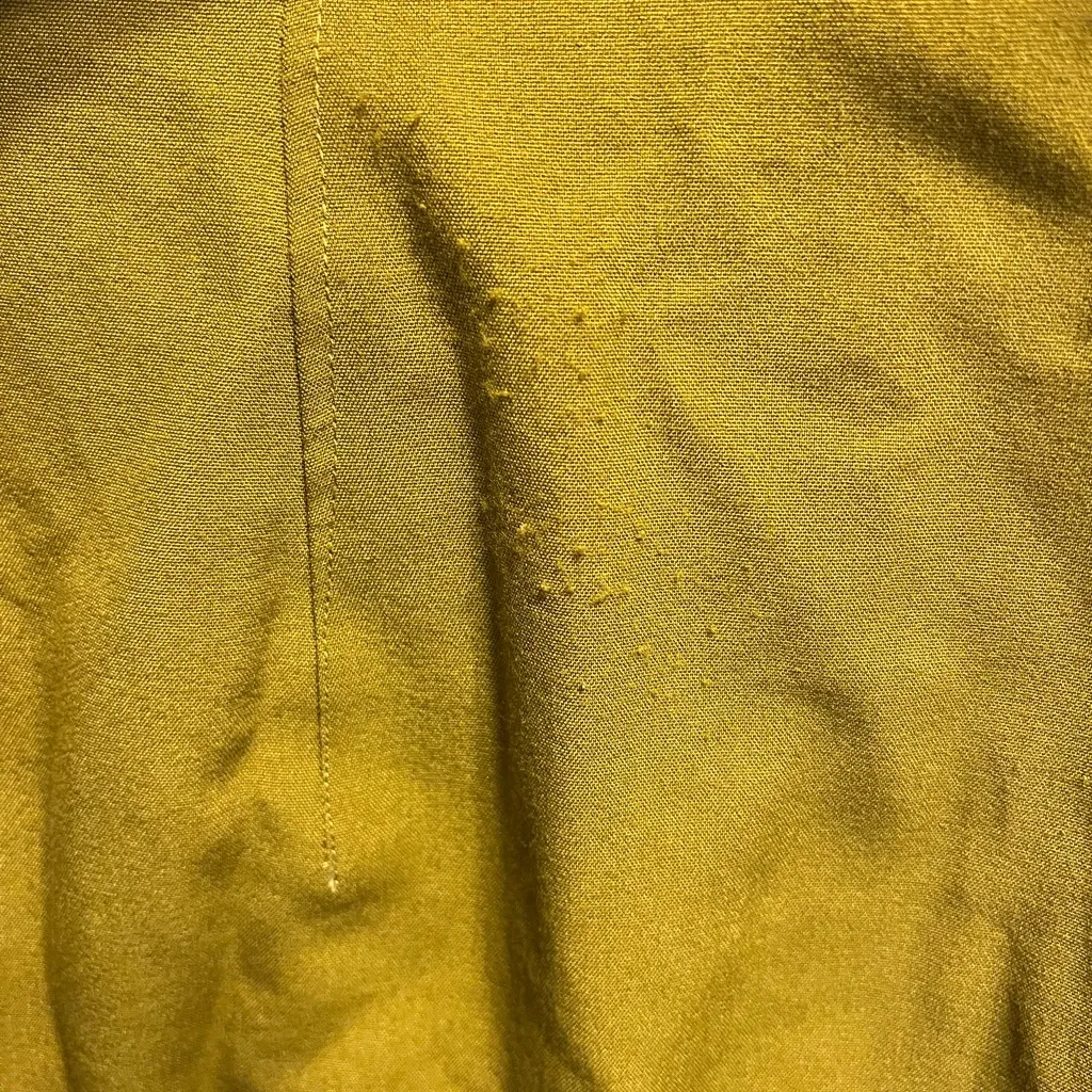 Sharagano Utility Dress Women’s 8 Army Green Sleeveless Belted - Image 4