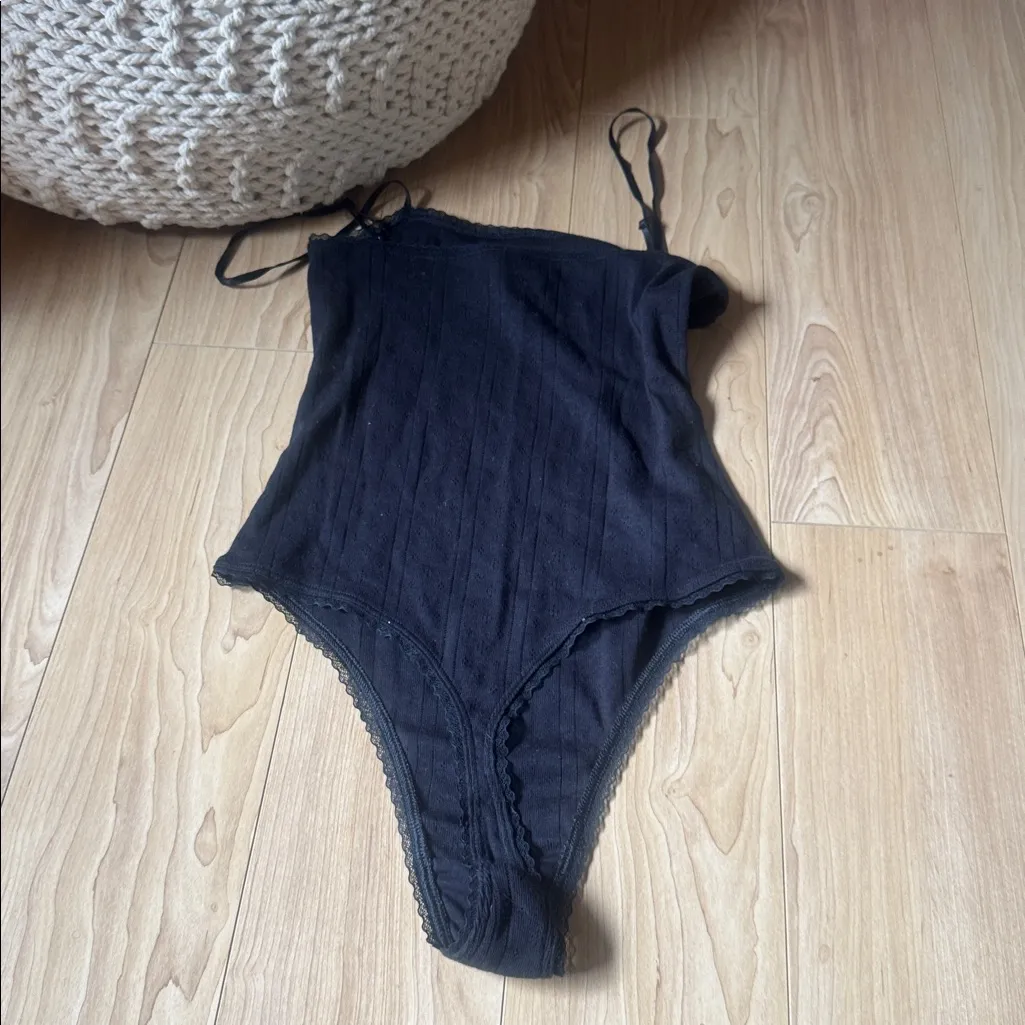 Cou Cou Bodysuit Black Size XS - Image 3