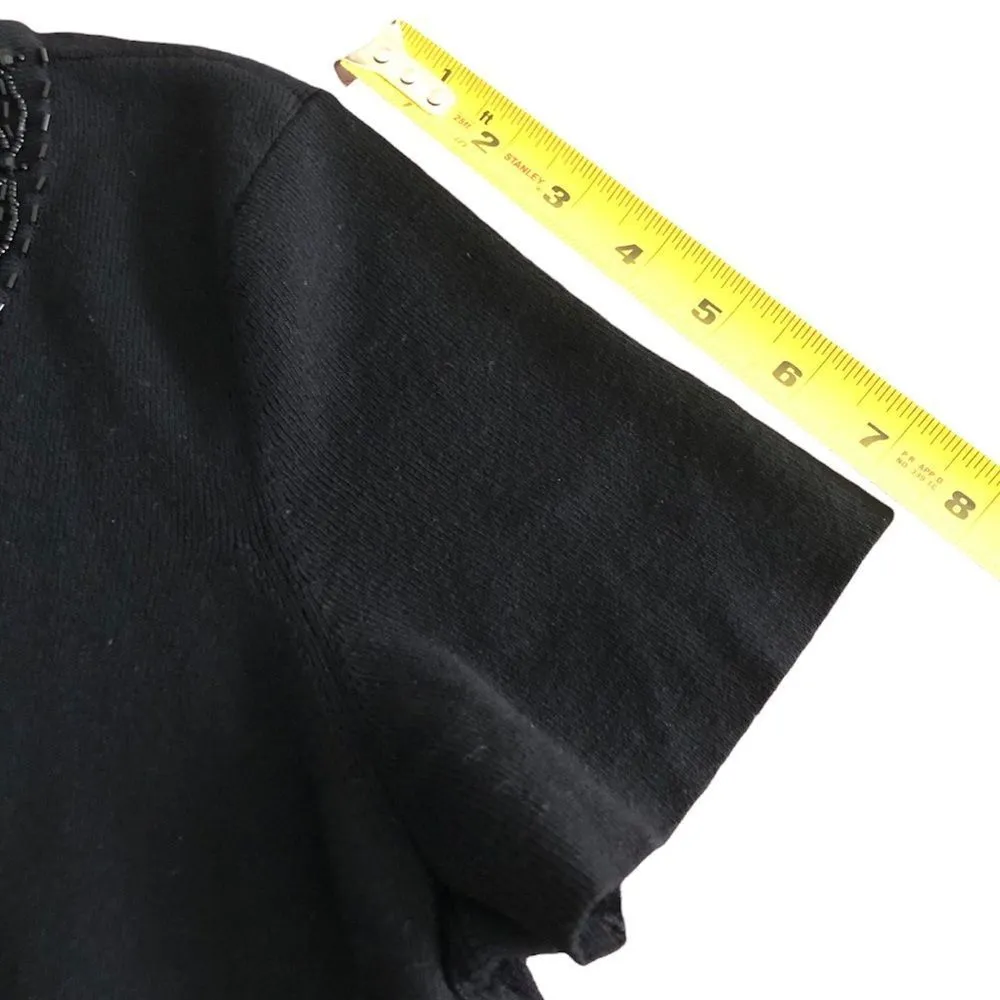 Beaded Knit Women's Blouse - Image 5