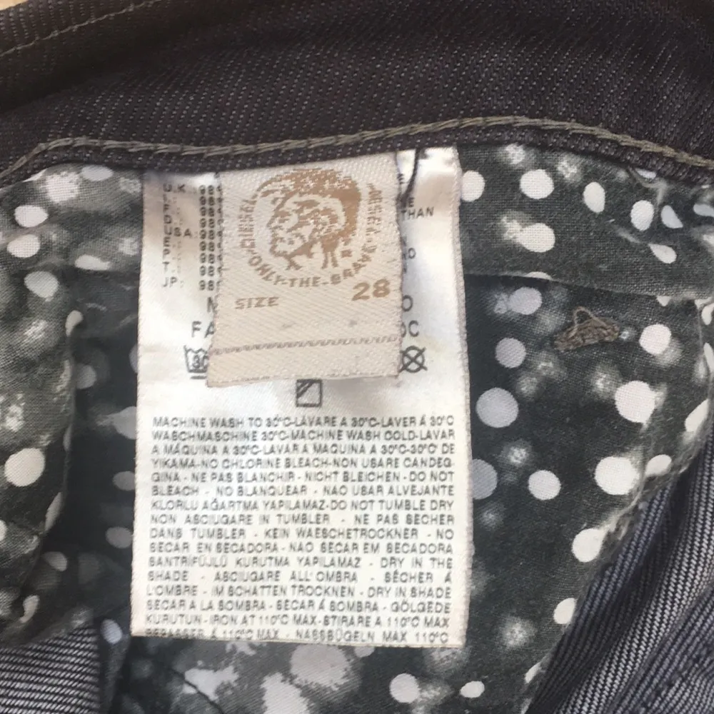 Diesel Zivy Jeans black wash W28 x L32 - Image 6