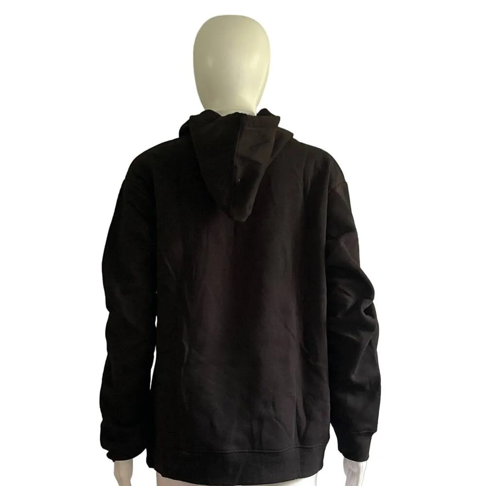 Lilo and Stitch Junior's Black Pull Over Hoodie Size M Medium - Image 4