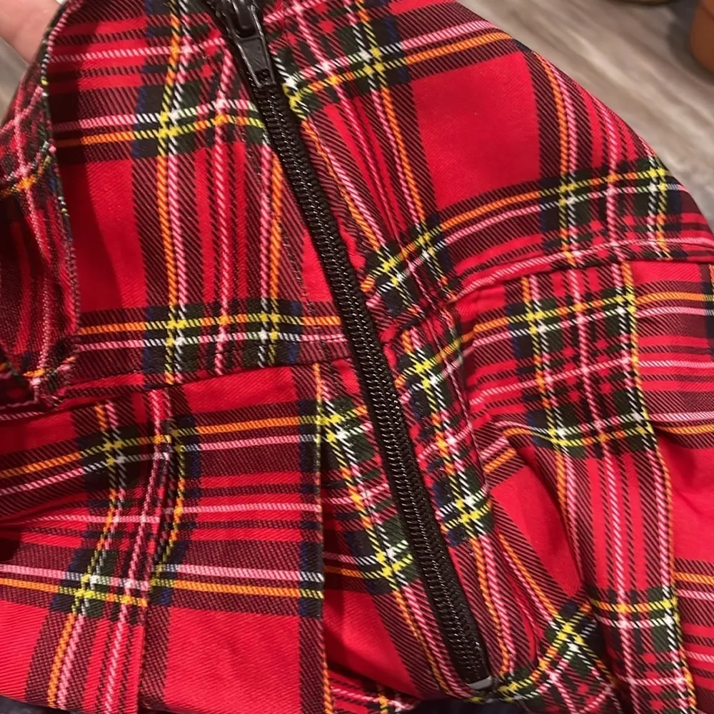 Sexy Forplay Red Plaid Pleated Skirt Naughty Costume M/L Halloween cosplay Size undefined - Image 5