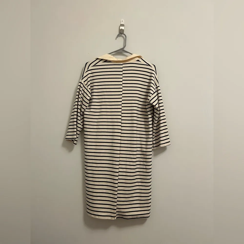 Navy Stripe Ashton Knit Polo Dress size Small (S) - Image 6