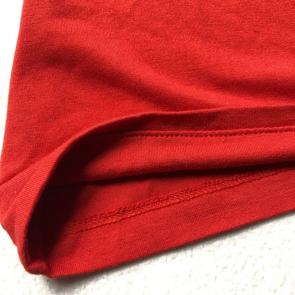 Jaeger Essential 3/4 Sleeve Jersey Top Red - Image 5