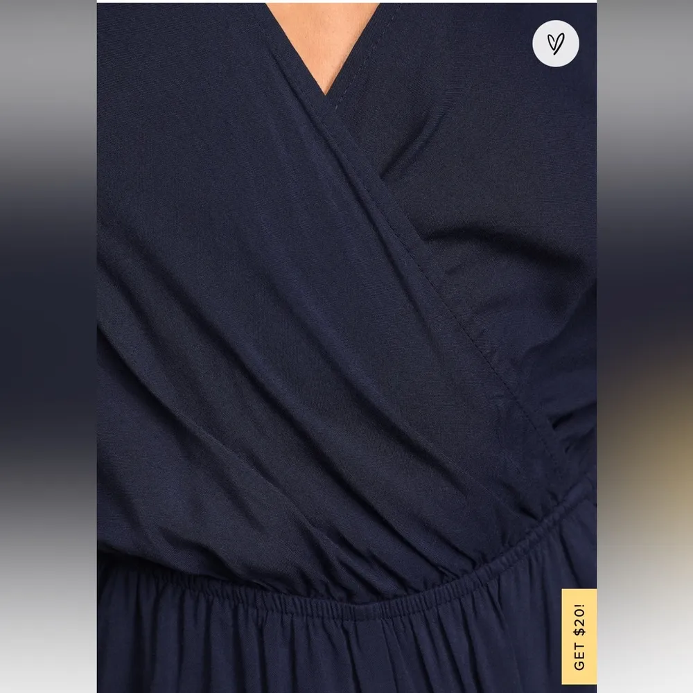 Lulu’s Navy Blue Halter Jumpsuit - Image 6