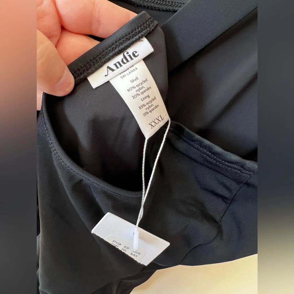 Andie Swim NWT Women’s Tulum Plus Size One Piece Bathing Suit Size‎ XXXL - Image 2