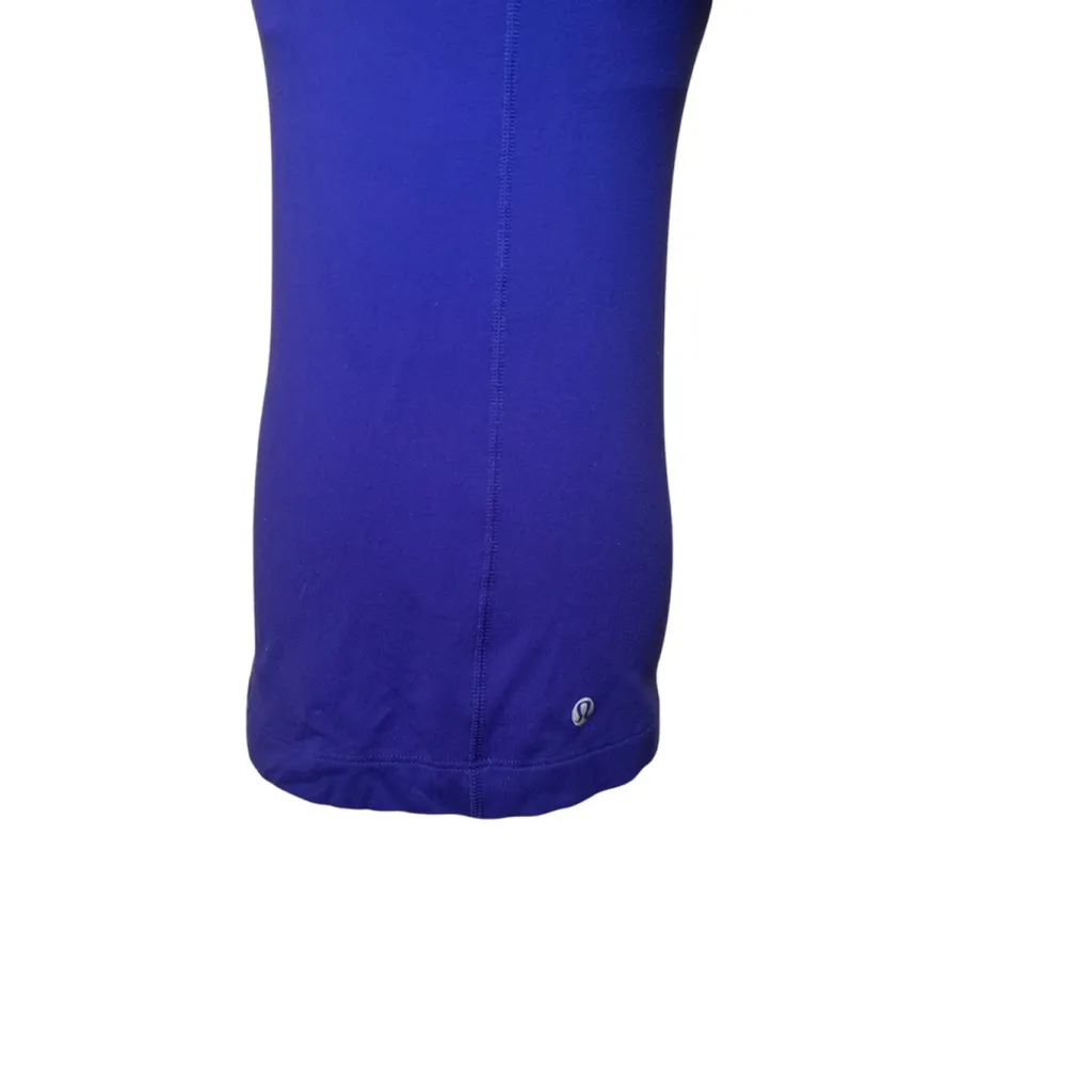 Lululemon Size 8 Heart Ribbon Tank in Wish Blue/Scuba Poncho Stripe - Image 6