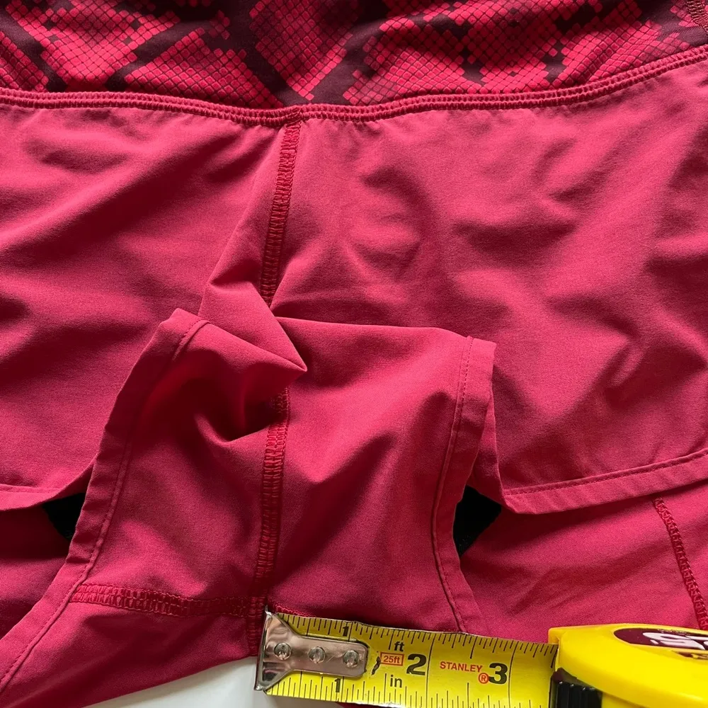 lululemon athletica Speed Up Shorts -Cranberry/ Mini Ziggy Snake Red Tide -4 - Image 5