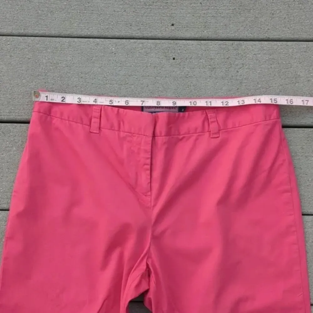 Vineyard Vines Dayboat Cropped Chino Pants | Women's Vineyard Vines Red Chinos - Image 6