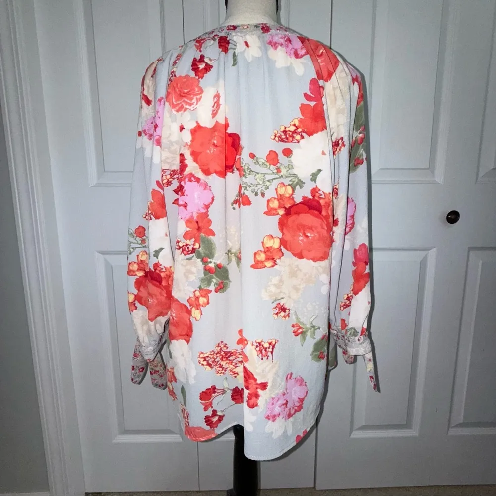 Fig and Flower Floral Blouse‎ - Image 4