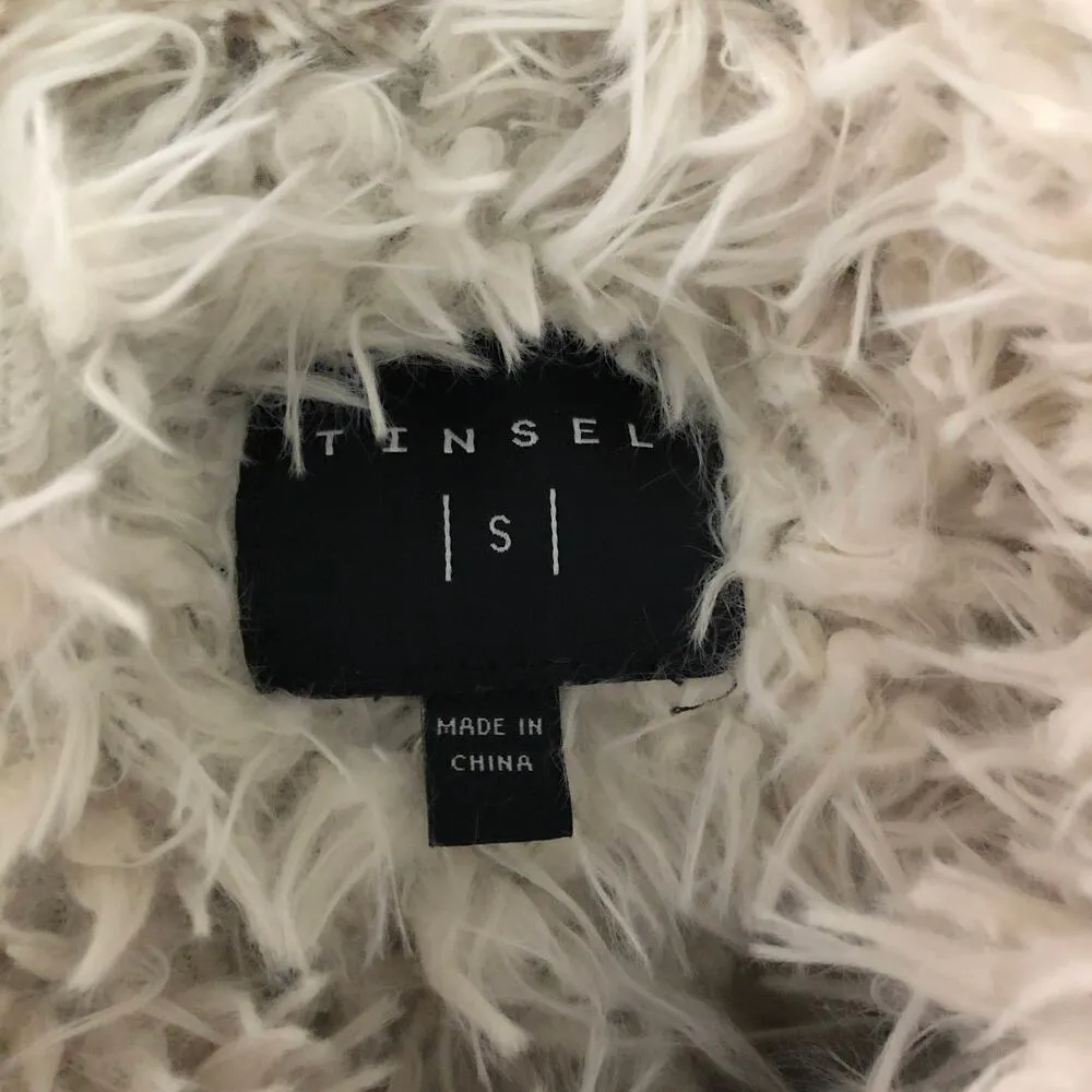 Tinsel SMALL Odensay Cargo Vest - Stitch Fix Sherpa Lined 4 Front Pockets - Image 7