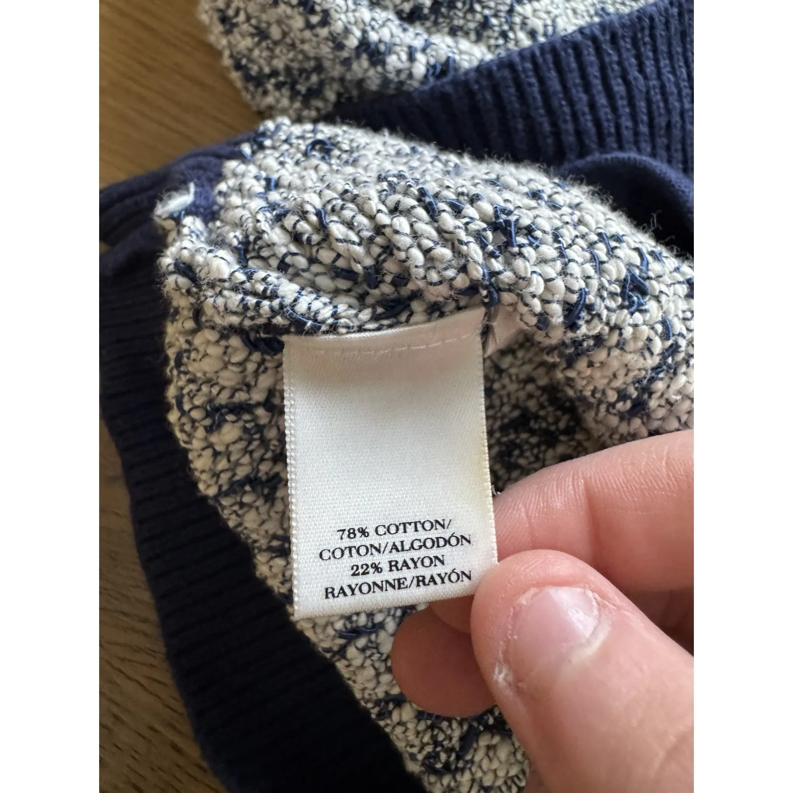 Ann Taylor Women Size XL Cardigan Sweater Knit Cotton Blend Long Sleeve Office - Image 8