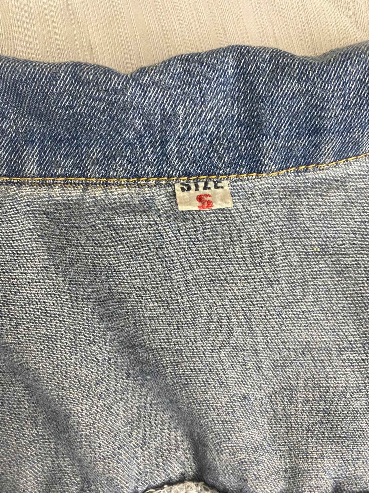 Distressed Denim Jacket - Image 6