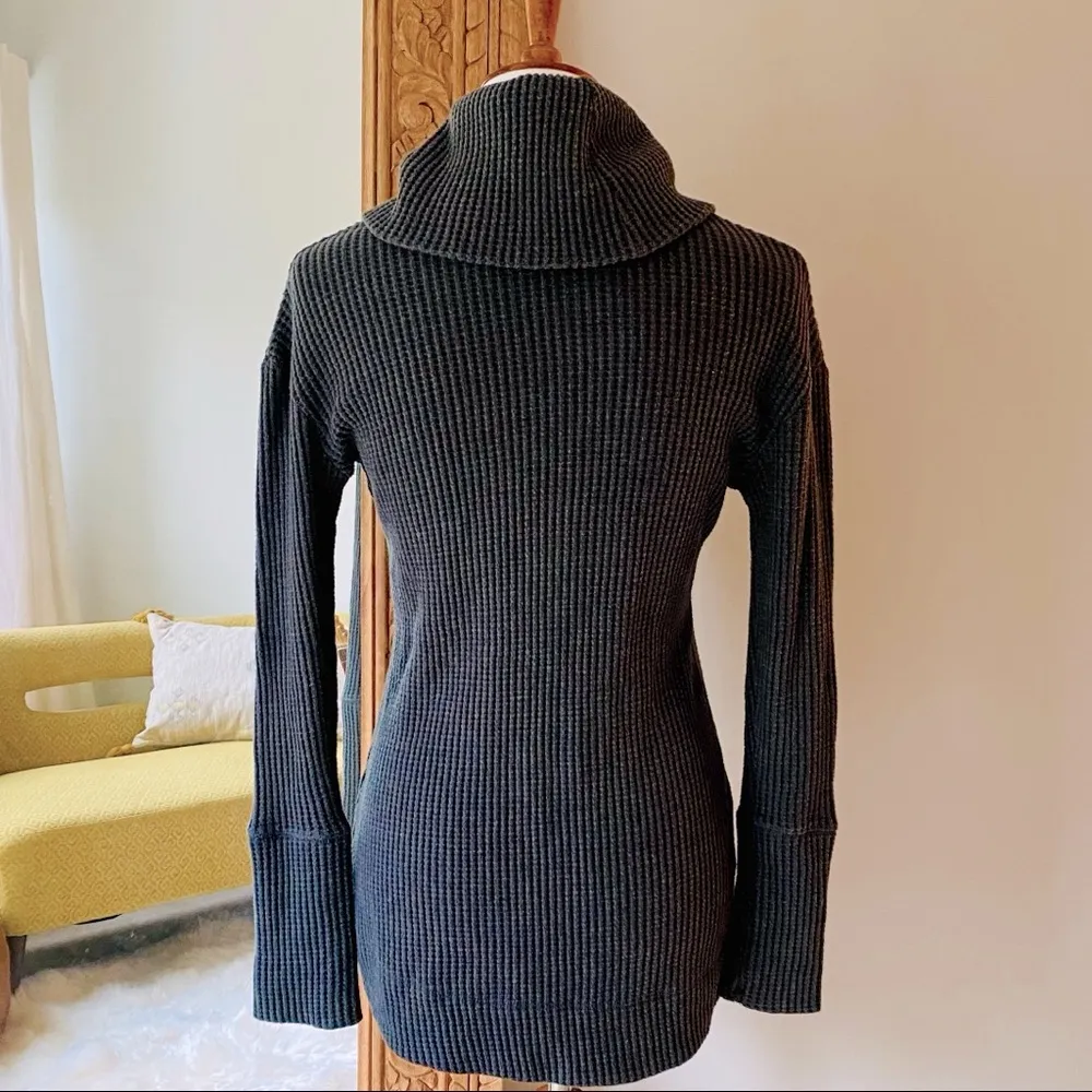 Merona Cowl Neck Waffle Knit Sweater - Image 3