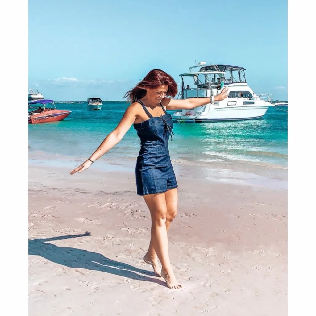 Sugar Lips Sugar + Lips Dance With Me Denim Romper - Image 4