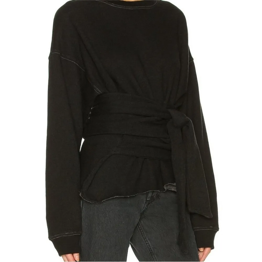 La Detresse High Priestess Black Belted Pullover XS NEW - Image 4