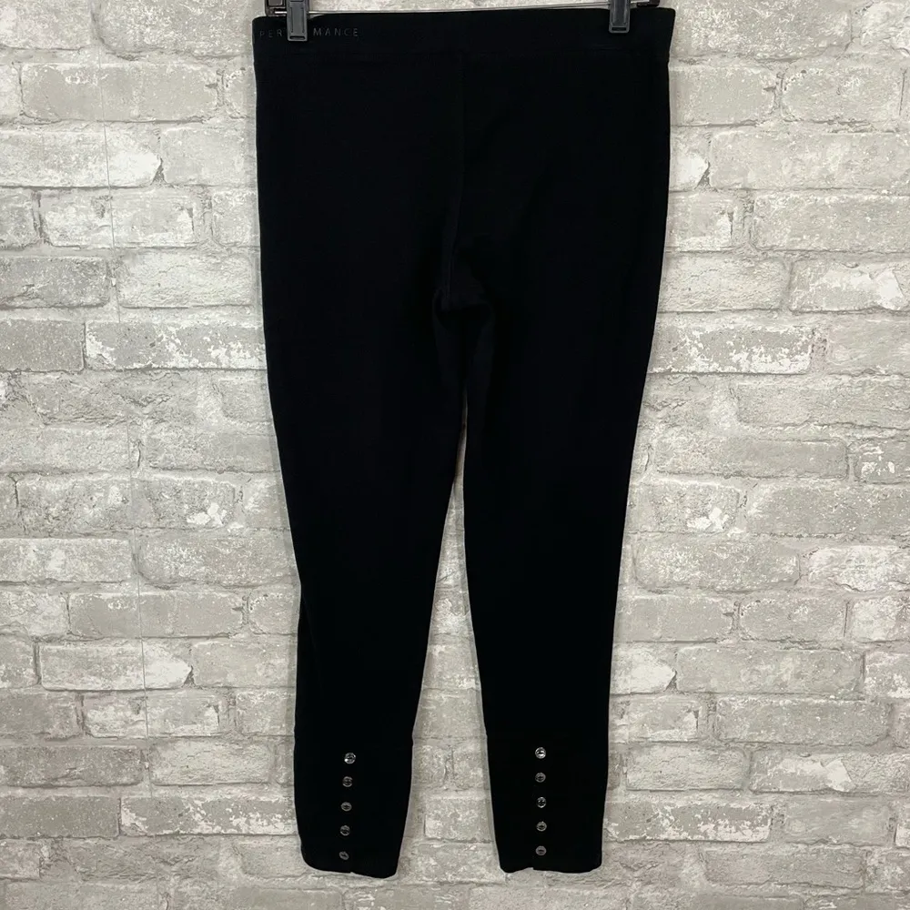 Calvin Klein Performance Black Button Leggings - Image 3