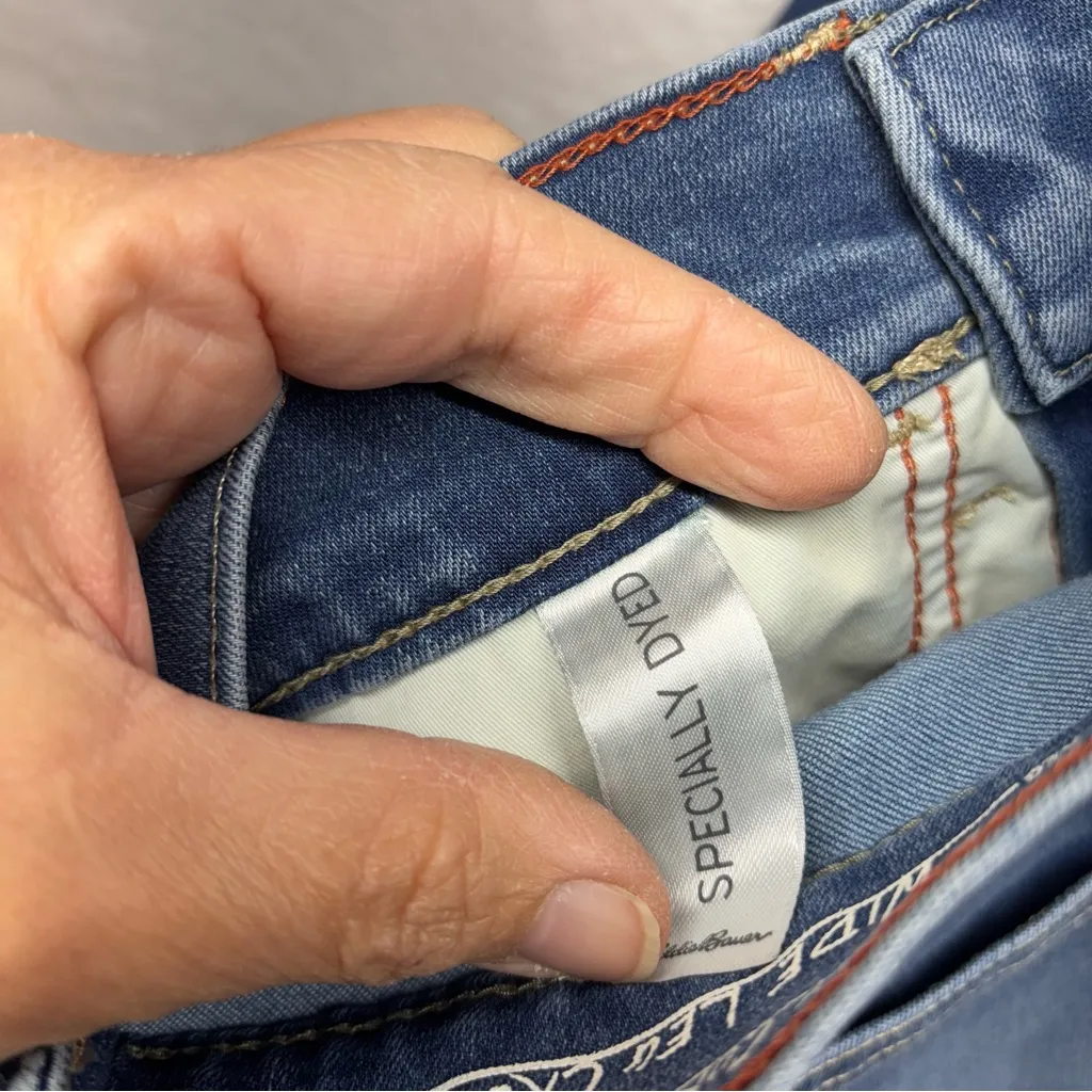 Eddie Bauer Blue‎ Cropped Jeans - Image 6
