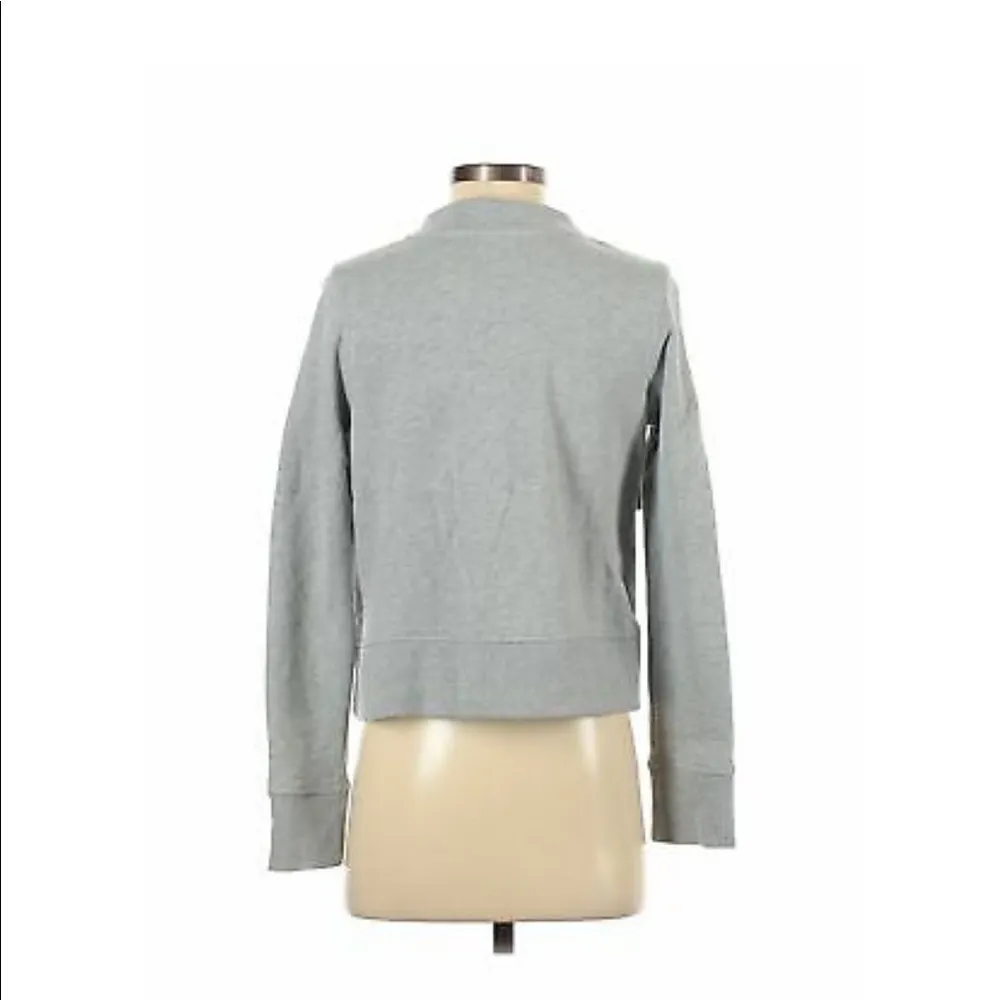 DKNY Sport  Stylish Lace Up Crop Sweater Size Sm - Image 3